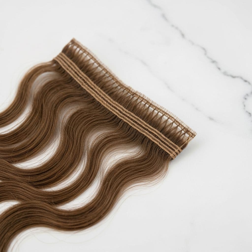 Luxury weft hair bundle
